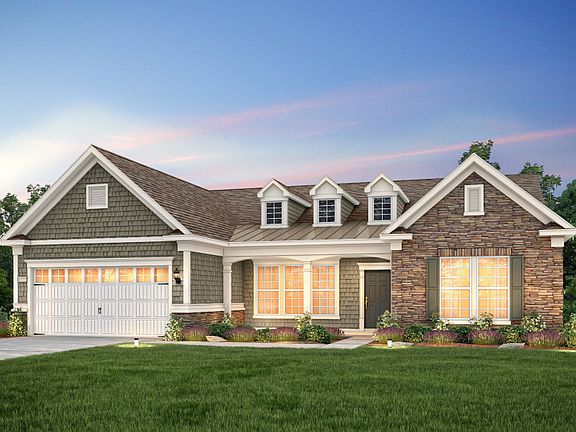 Tangerly Oak with Stone Front