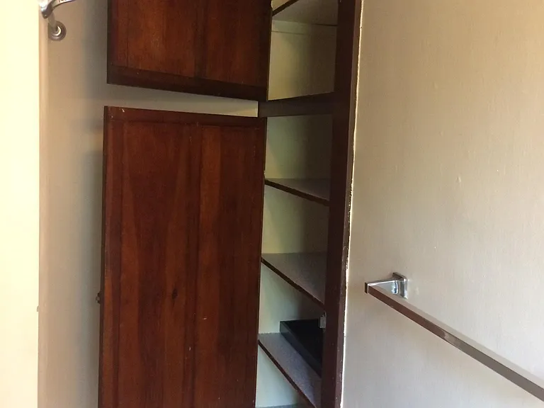 In bathroom storage.