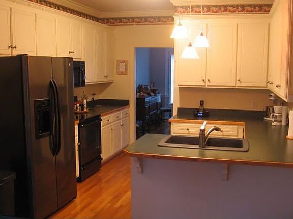 Kitchen from eat-in area