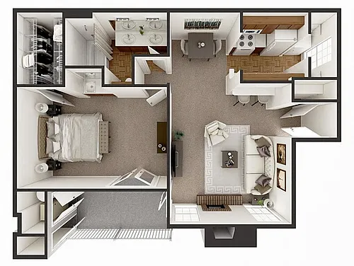 Floor plan Garden Cottage