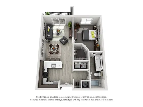 Floor plan B3