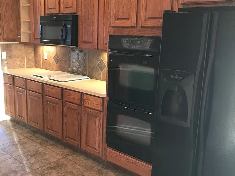 Kitchen Featuring Double Oven