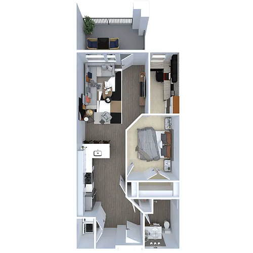Floor plan Lilac A2A