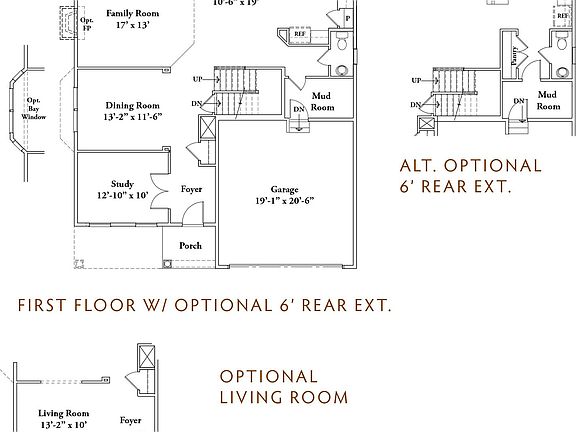 First Floor Options