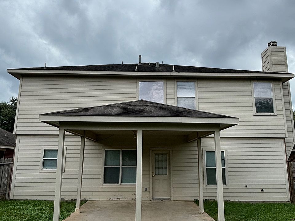 Covered back porch