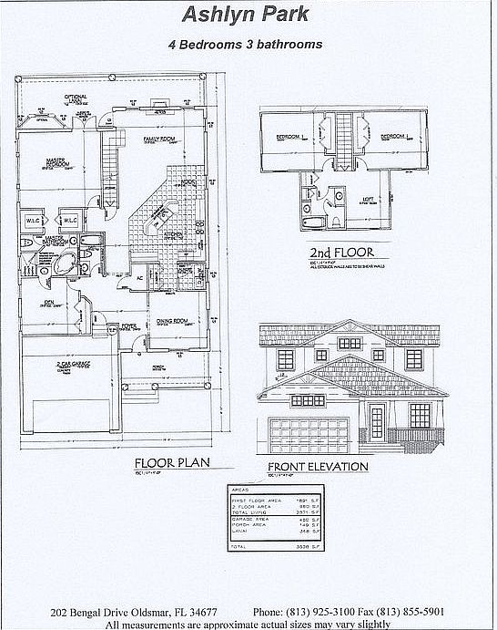 The Ashlyn Park Floor Plan