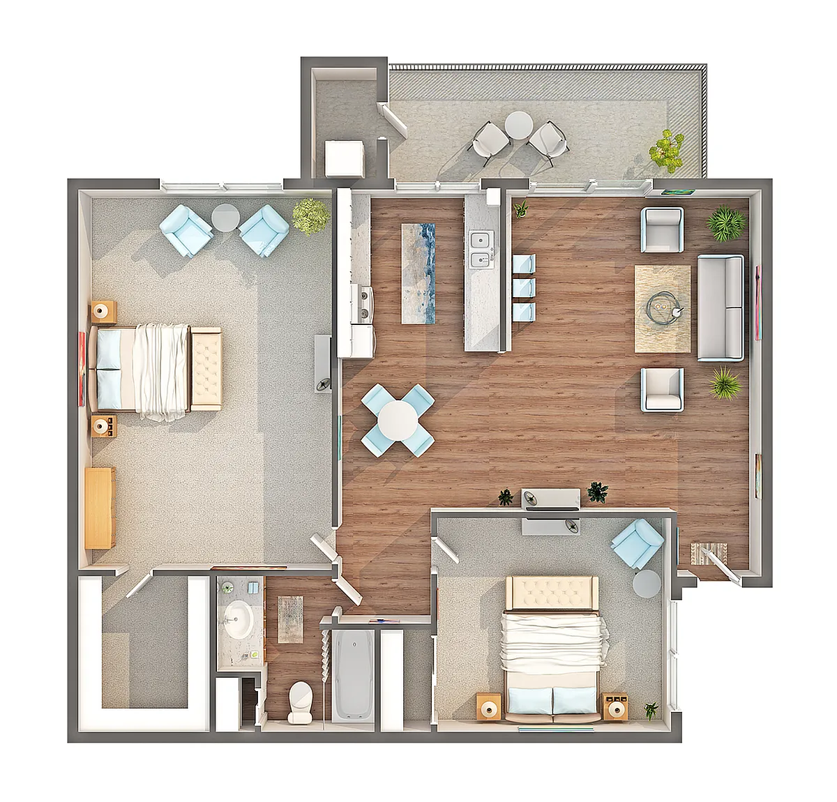 Floor plan Redwood