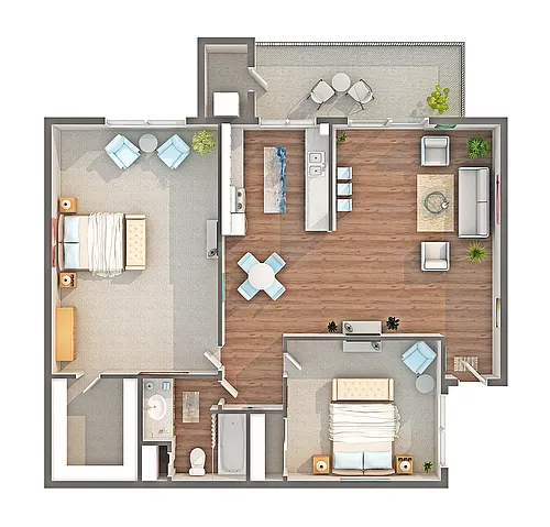 Floor plan Redwood