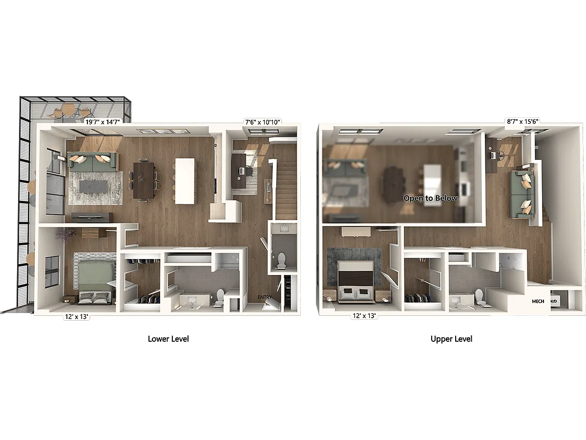 Floor plan B14A-L-Scheme2