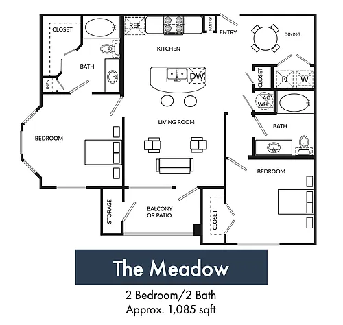Floor plan The Meadow Classic