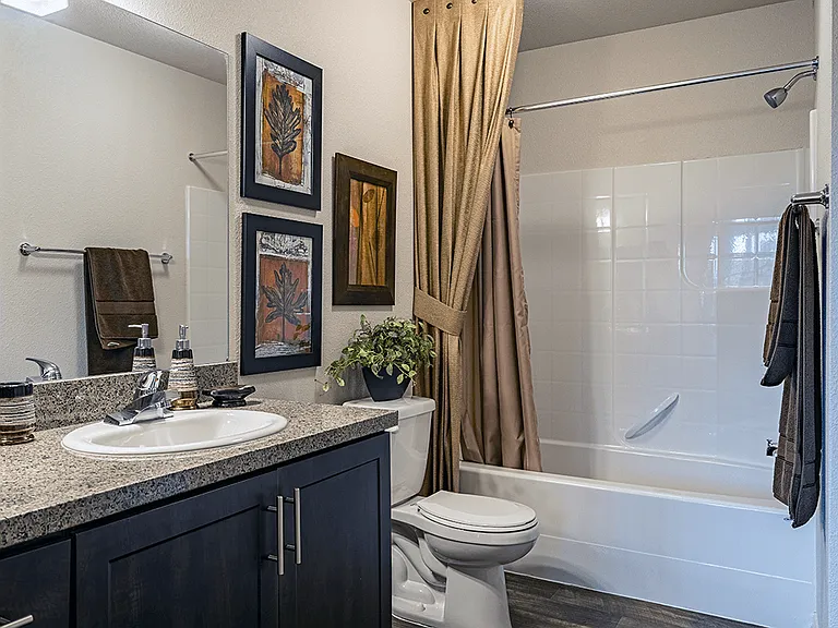 Spacious Bathrooms