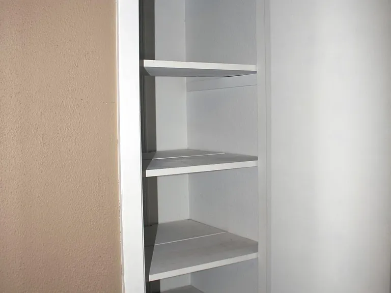 Additional closet in second bedroom
