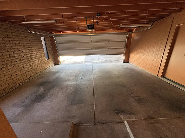 Two car garage