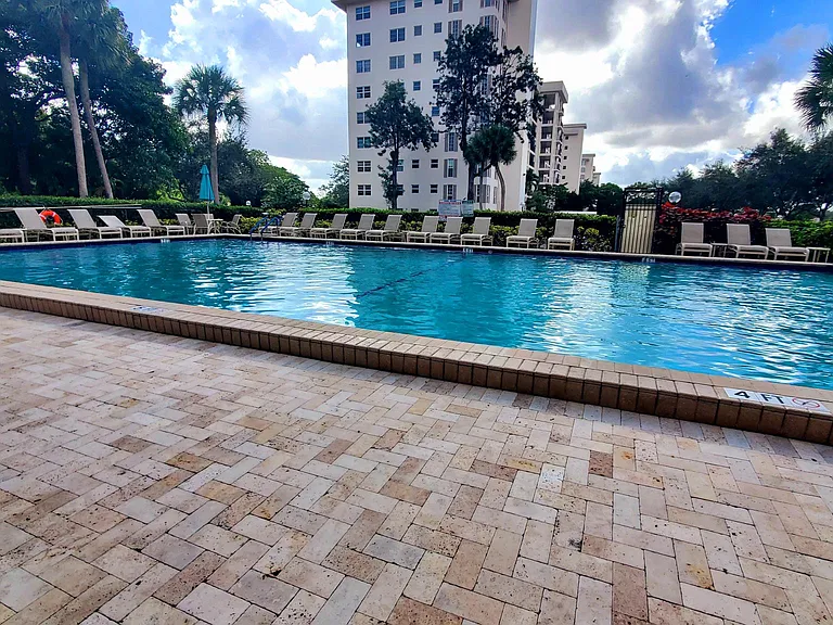 Beautiful Clubhouse with large pool.