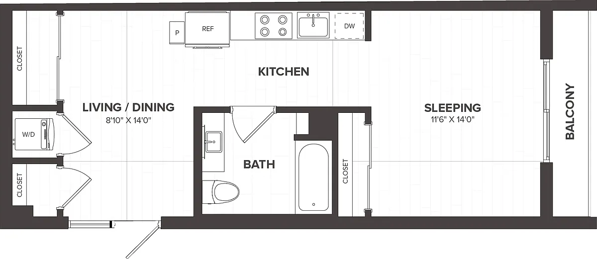 Floor plan Studio-S7
