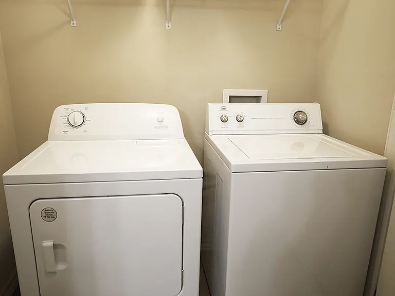 In-Home Washer and Dryer