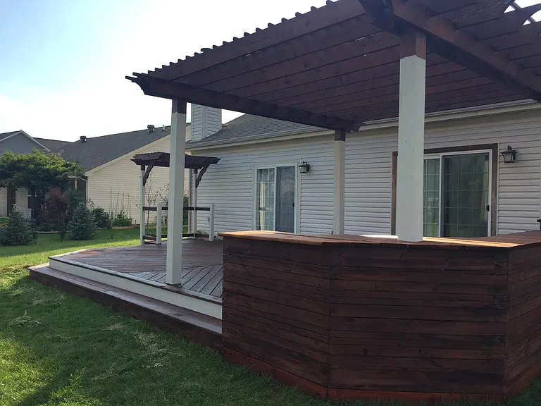 Very large deck