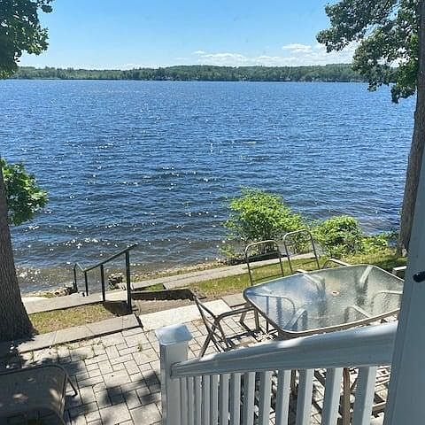 view of lake from house