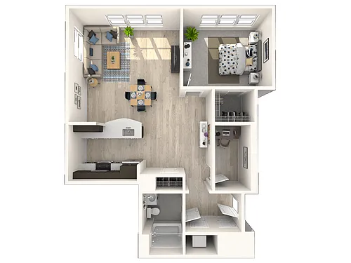 Floor plan A6 Den