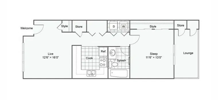 Floor plan A1