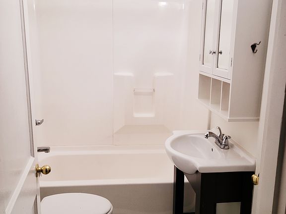 Bathroom is on the first floor