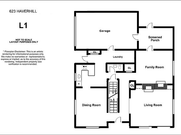 First floor floor plan