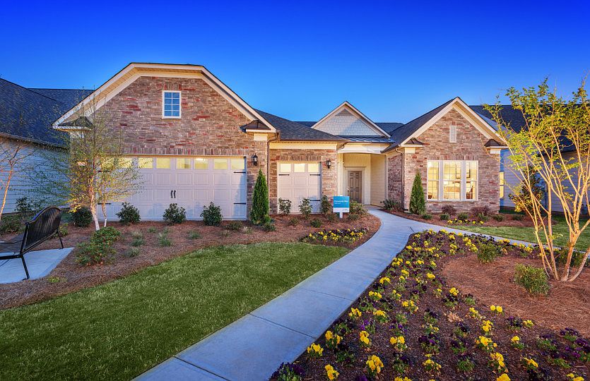 Dunwoody Way Exterior 7 features stone, shakes and covered front porch