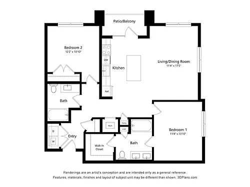 Floor plan B2