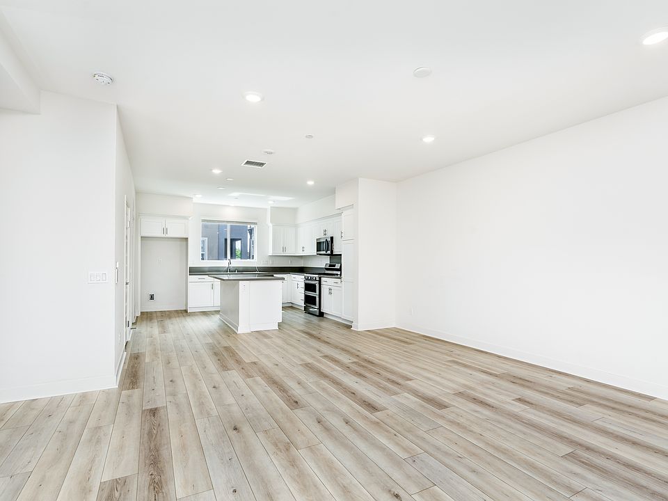 Open Concept Living Room and Kitchen.