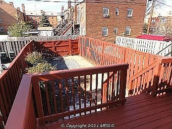 deck and parking
