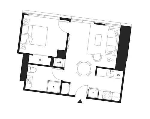 Floor plan A02