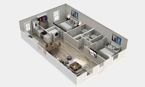 Floor plan The Hickory