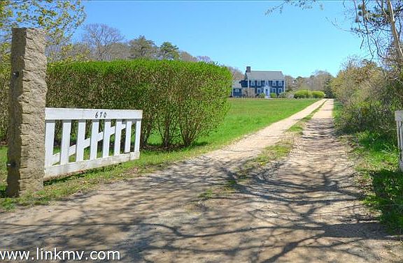 Grand entrance in historic West Tisbury