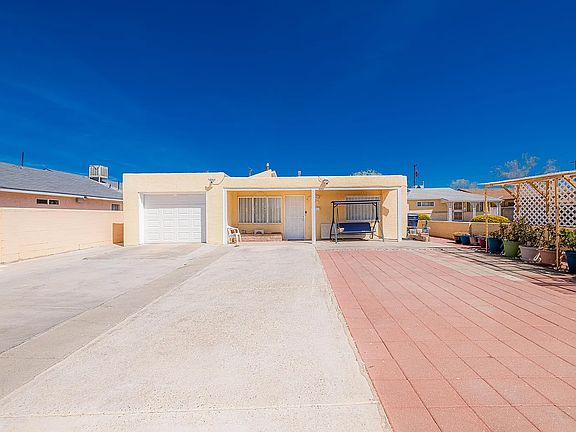 Spacious front area with ample off-street parking