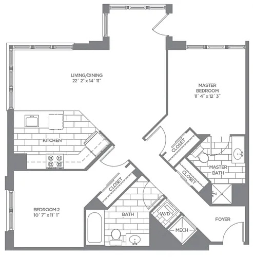 Floor plan C8a
