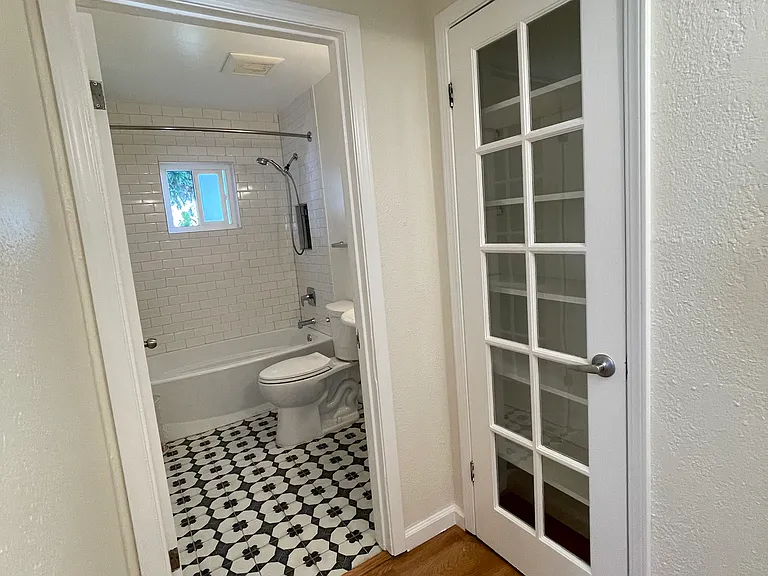 Hallway + Bathroom