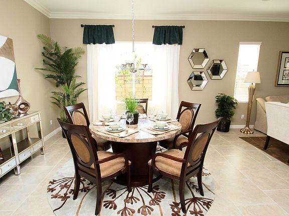 Oversized dining area