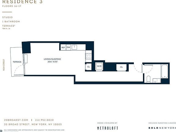 2nd image of 20 Broad St #1603