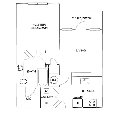 Floor plan Design 1A