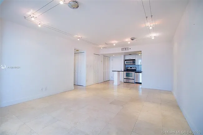 Kitchen and living area