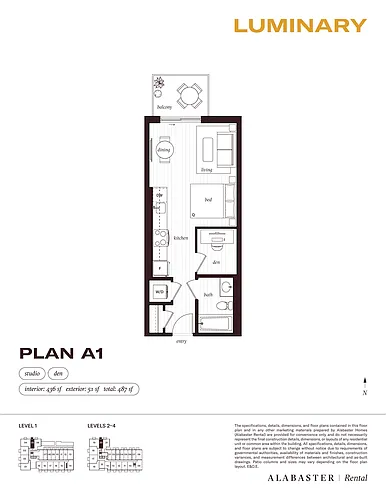 Floor plan A1