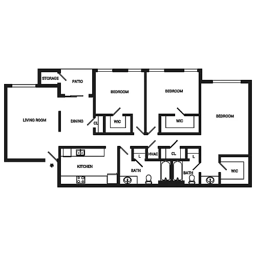 Floor plan Goldenrod