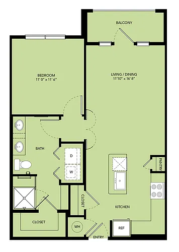 Floor plan A3-728sf-A3S.2