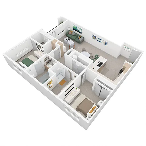 Floor plan B8