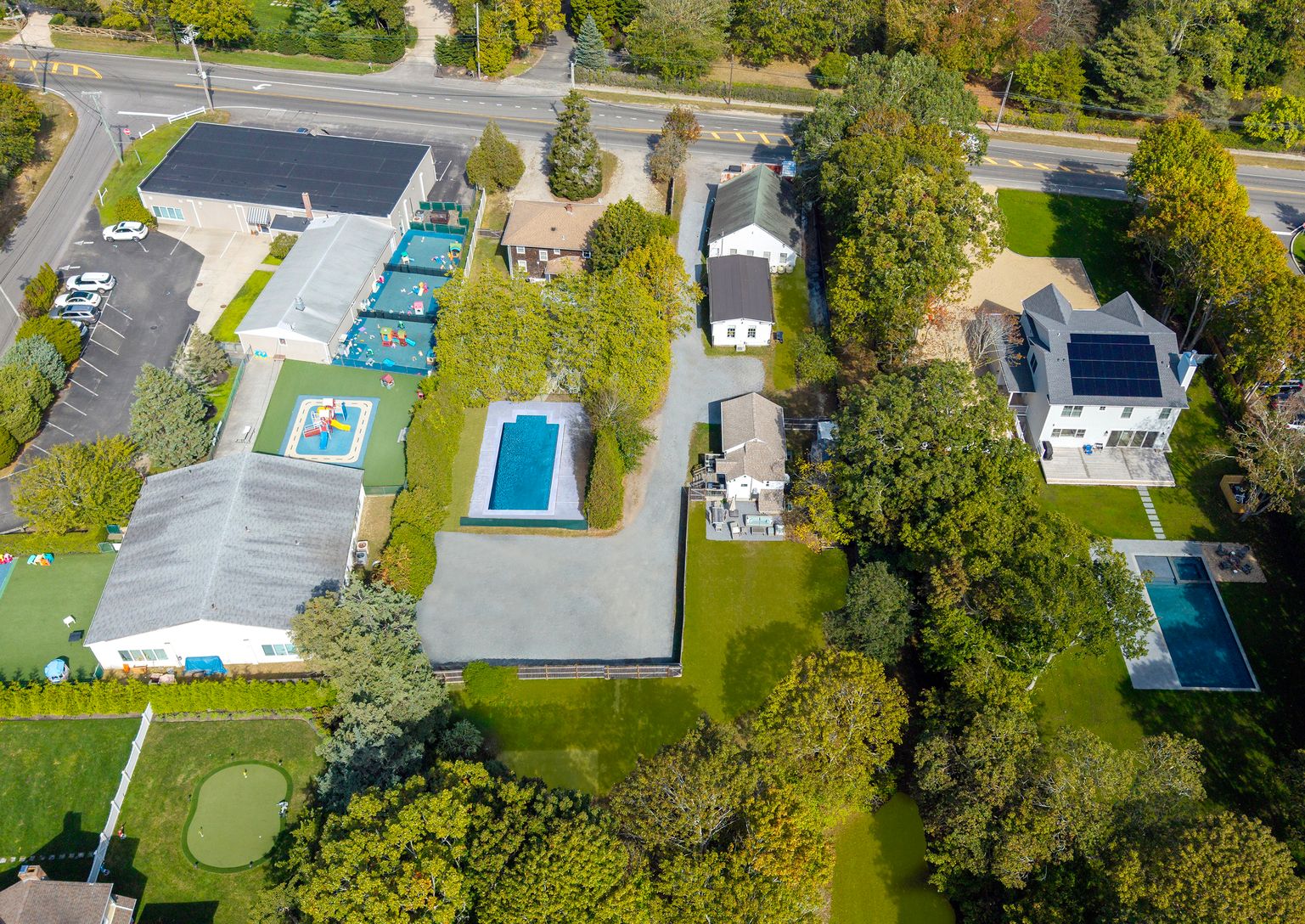  Aerial of Compound from the South