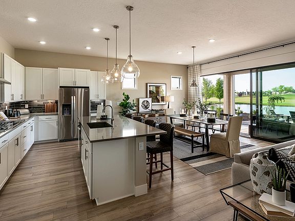 Model Home Kitchen Dining