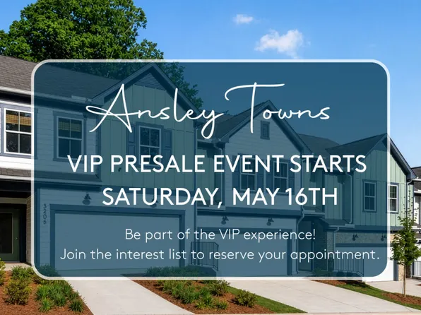 Homes Available Soon, Ansley Towns