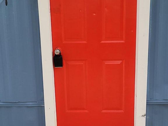 The house with the red door