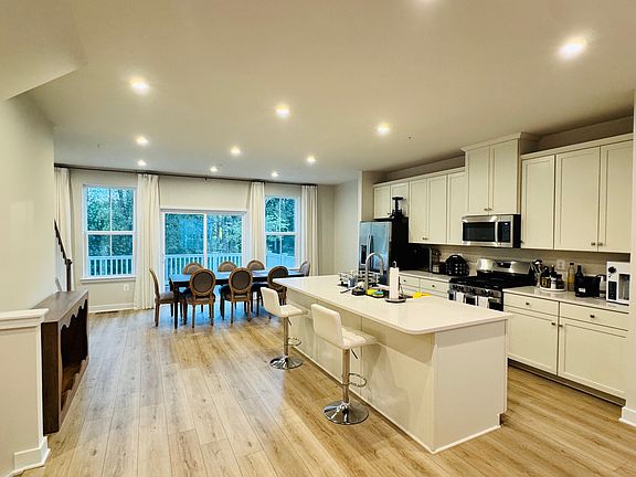 Kitchen and dining area