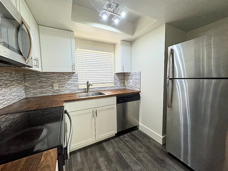 Newly renovated kitchen